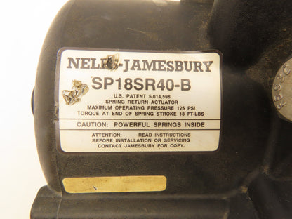 Neles Jamesbury SP18SR40-B Spring Return Actuator 125 PSI