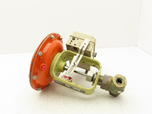 Fisher 32-24 588 Pneumatic Diaphragm Control Valve 1/2" Threaded