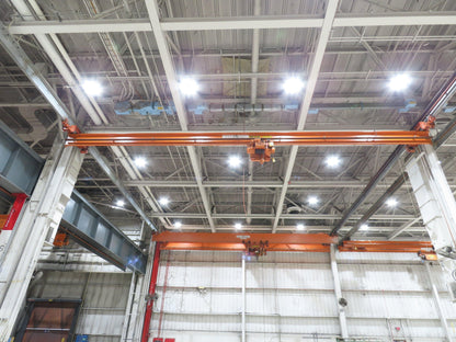 Cleveland Tramrail P&H 2 Ton Underhung Bridge Crane 45' 10" Span Magnetek Remote