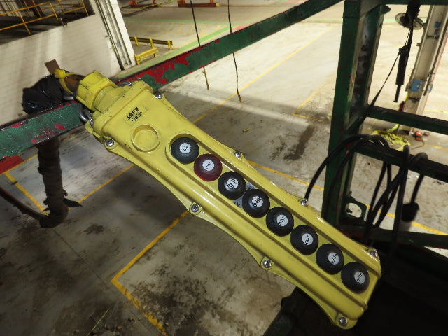 Cleveland Tramrail P&H 2 Ton Single Girder Underhung Bridge Crane 45' 10" Span