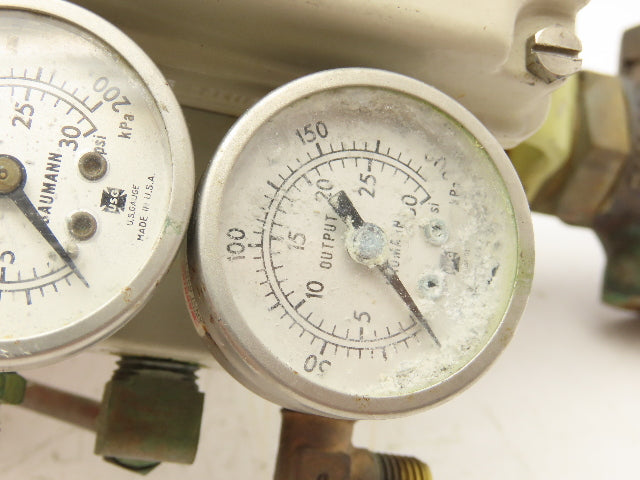 H.D. Baumann 32-24 588 Pneumatic Diaphragm Control Valve 1/2" Threaded 4-15 PSI