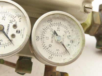 H.D. Baumann 32-24 588 Pneumatic Diaphragm Control Valve 1/2" Threaded 4-15 PSI