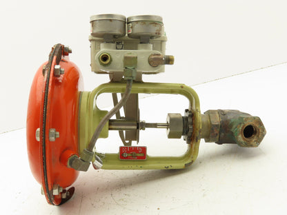 H.D. Baumann 32-24 588 Pneumatic Diaphragm Control Valve 1/2" Threaded 4-15 PSI