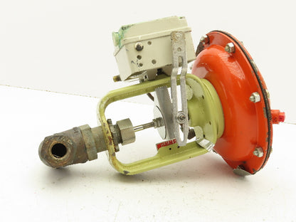 H.D. Baumann 32-24 588 Pneumatic Diaphragm Control Valve 1/2" Threaded 4-15 PSI