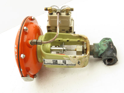 H.D. Baumann 32-24 588 Pneumatic Diaphragm Control Valve 1/2" Threaded 9-15 PSI