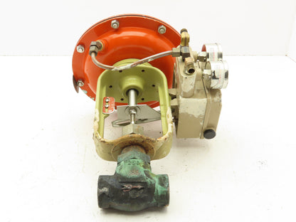 H.D. Baumann 32-24 588 Pneumatic Diaphragm Control Valve 1/2" Threaded 9-15 PSI