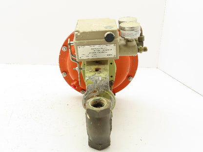 H.D. Baumann 32-24 588 Pneumatic Diaphragm Bronze Control Valve 1/2" Threaded