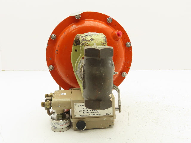 H.D. Baumann 32-24 588 Pneumatic Diaphragm Bronze Control Valve 1/2" Threaded