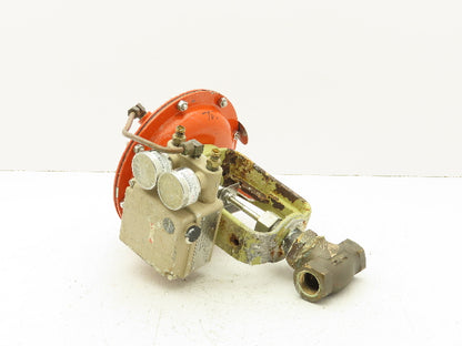 H.D. Baumann 32-24 588 Pneumatic Diaphragm Bronze Control Valve 1/2" Threaded