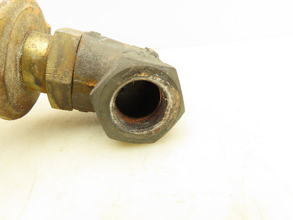 H.D. Baumann 32-24 588 Pneumatic Diaphragm Control Valve 1/2" Threaded Bronze