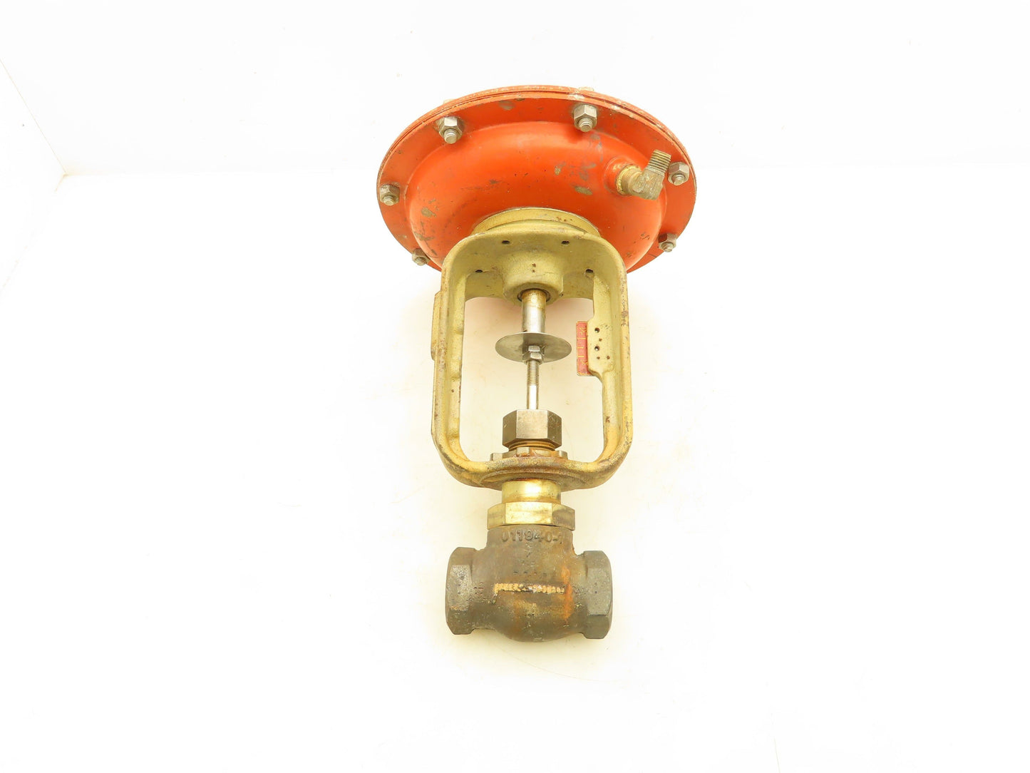 H.D. Baumann 32-24 588 Pneumatic Diaphragm Control Valve 1/2" Threaded Bronze
