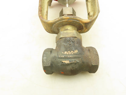 H.D. Baumann 32-24 588 Pneumatic Diaphragm Control Valve 1/2" Threaded Bronze