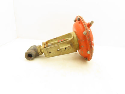 H.D. Baumann 32-24 588 Pneumatic Diaphragm Control Valve 1/2" Threaded Bronze