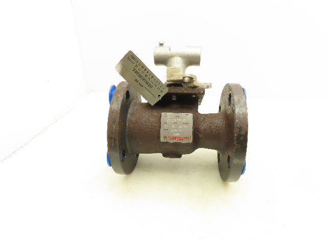 KF Contromatics Z441501212AM7 2" Steel Flanged Ball Valve Class 150 4 Bolt