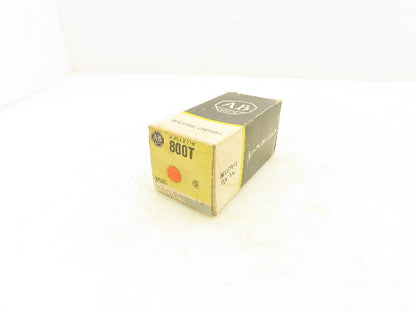 Allen Bradley 800T-NX191B Cylinder Lock Push Button 30 mm Ser A 1 NO 1 NC Keyed