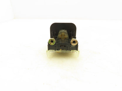 Allen Bradley 800T-D1D2 Mushroom Head Push Button Momentary 30mm 1 NC Contacts