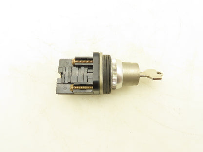Allen Bradley 800T-J43A Keyed Selector Switch 3 Position 1 NO 1 NC Series N