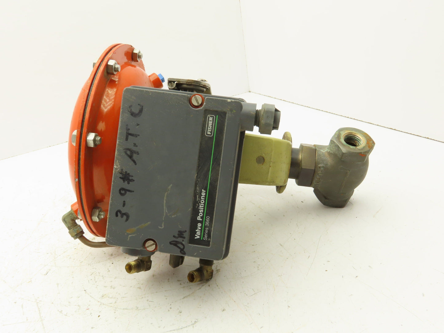 H.D. Baumann 32-24 588 Pneumatic Diaphragm Bronze Control Valve 1/2" Threaded