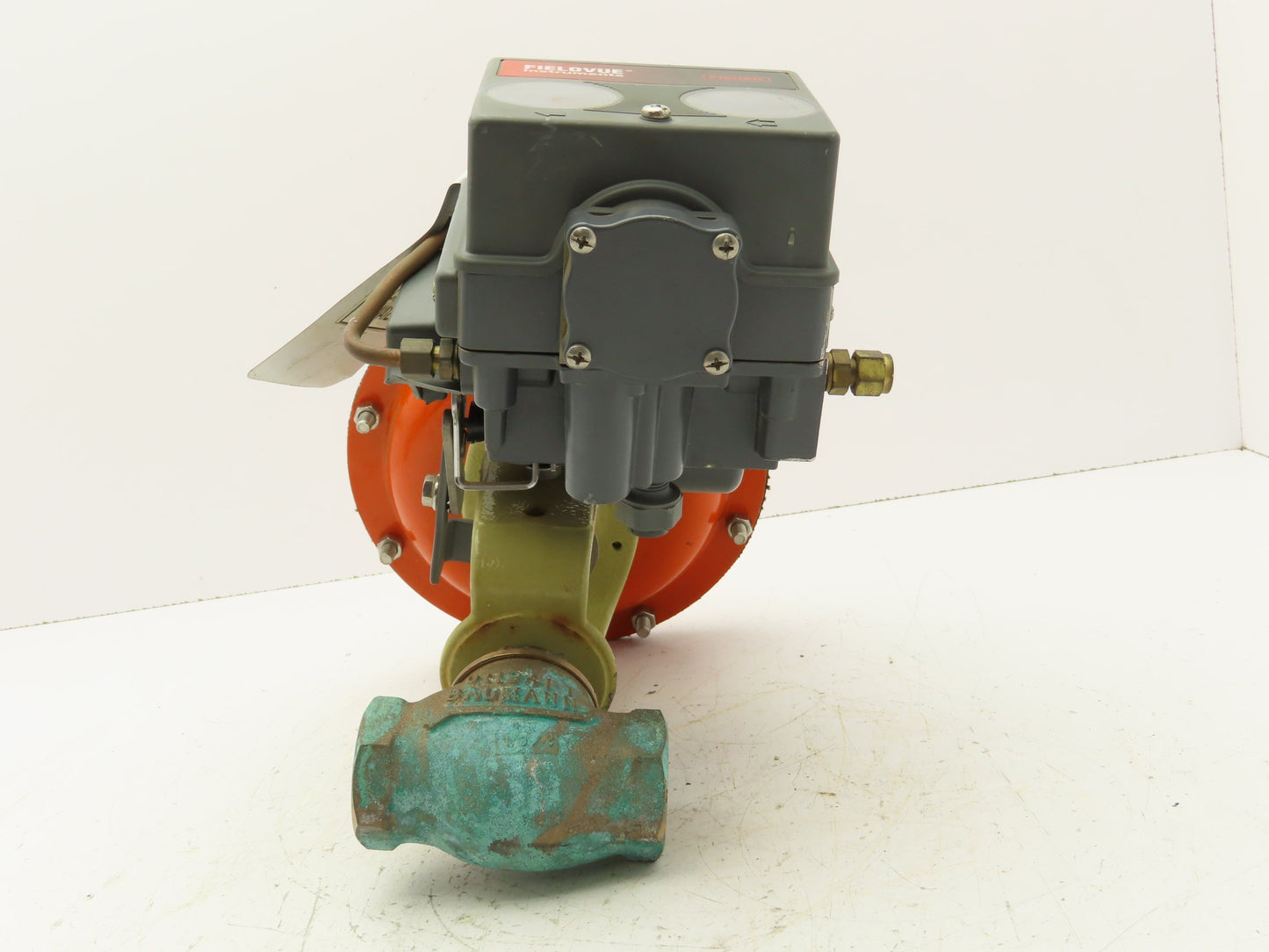 Fisher 32-24 588 Diaphragm Valve 1/2" 316 Flanged FieldVue Positioner 5-15 PSI