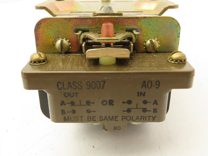 Square D 9012 BC0-3 Pressure Switch 60-64PSI 1/4" NPT 4-14 Differential