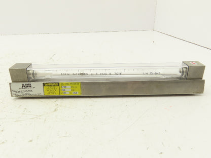ABB 10A6132AB2B1X 5" Flow Meter 250PSIG 50 SCFH 1/4" NPT 1/4-25-G5