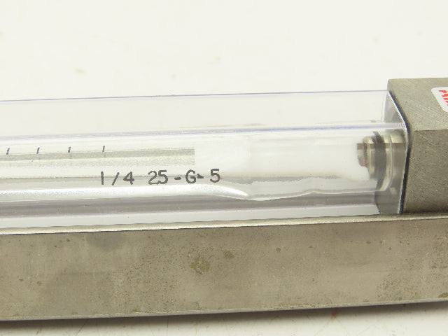 ABB 10A6132AB2B1X 5" Flow Meter 250PSIG 50 SCFH 1/4" NPT 1/4-25-G5