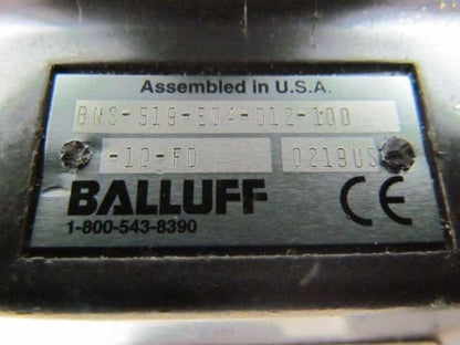 Balluff BNS-519-E04-D12-100-10-FD Proximity Switch