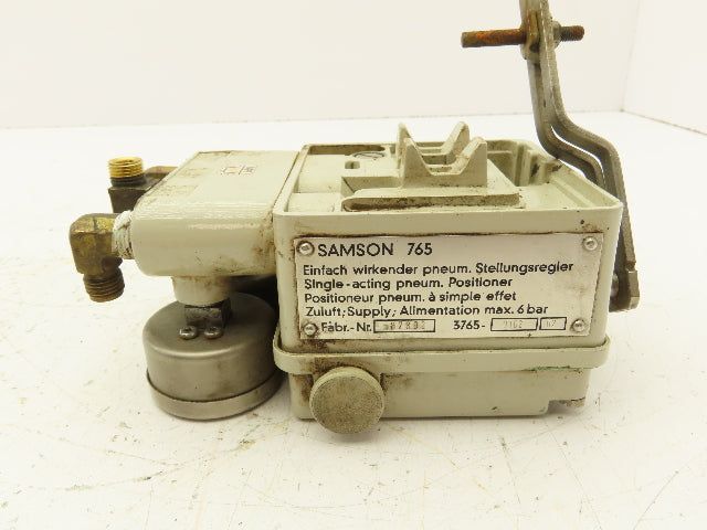 H.D. Baumann 3765-0102 02 Samson 765 Diaphragm Valve Positioner