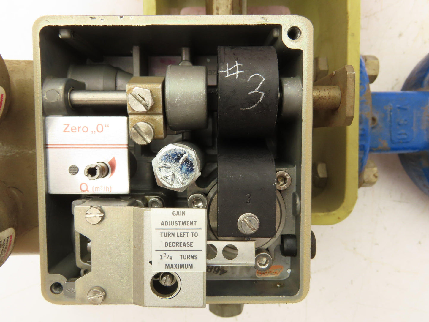 H.D. Baumann 21000 Pneumatic Diaphragm Butterfly Control Valve Positioner 3"