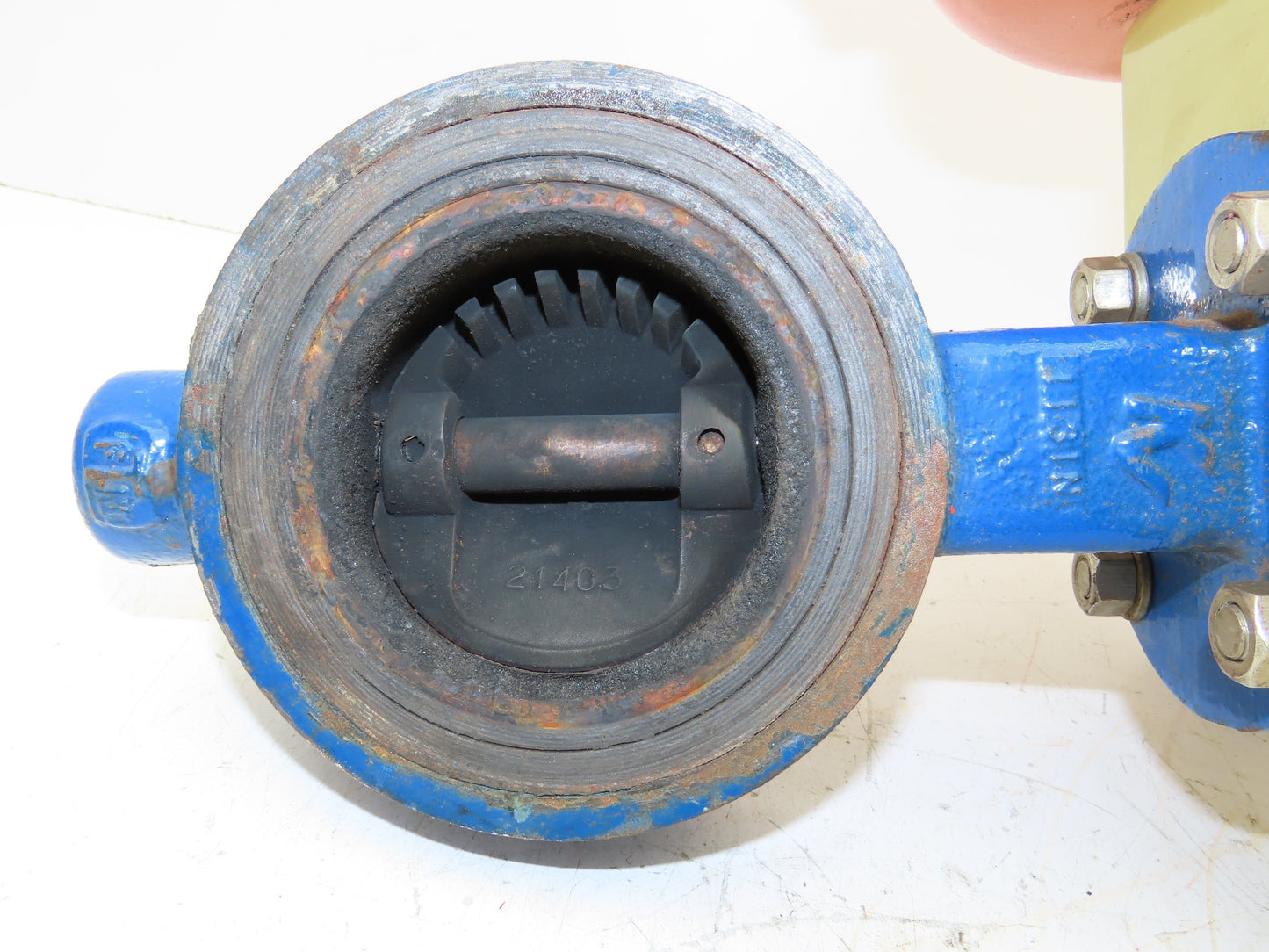 H.D. Baumann 21000 Pneumatic Diaphragm Butterfly Control Valve Positioner 3"