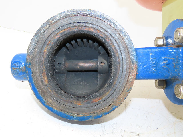 H.D. Baumann 21000 Pneumatic Diaphragm Butterfly Control Valve Positioner 3"