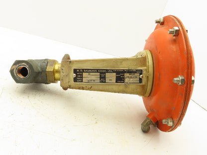 H.D. Baumann 32-24 331 Diaphragm Control Valve 1/2" Threaded 250 Bronze 8-15 PSI