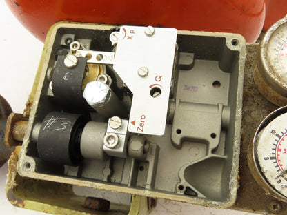 H.D. Baumann 21000 Pneumatic Diaphragm Butterfly Control Valve Positioner 2"