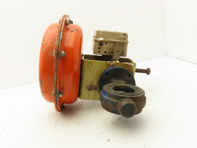 H.D. Baumann 21000 Pneumatic Diaphragm Butterfly Control Valve Positioner 2"