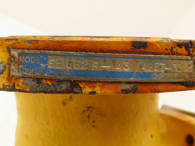 KTM EB862R-43/42ET-3C 2" Steel Flanged Ball Valve Class 300 8 Bolt 720 Psi