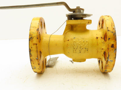 KTM EB862R-43/42ET-3C 2" Steel Flanged Ball Valve Class 300 8 Bolt 720 Psi