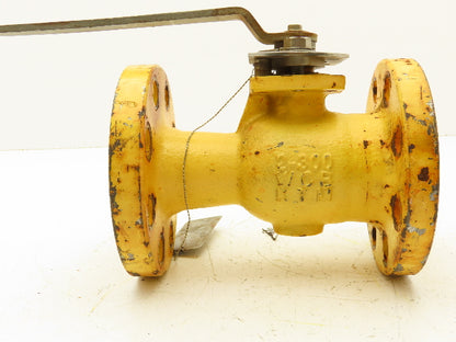 KTM EB862R-43/42ET-3C 2" Steel Flanged Ball Valve Class 300 8 Bolt 720 Psi