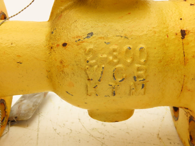 KTM EB862R-43/42ET-3C 2" Steel Flanged Ball Valve Class 300 8 Bolt 720 Psi