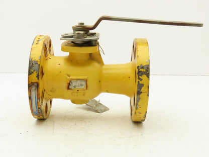 KTM EB862R-43/42ET-3C 2" Steel Flanged Ball Valve Class 300 8 Bolt 720 Psi