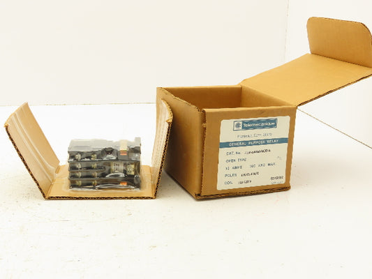 Telemecanique 2190-E44AA-MODA General Purpose Relay 4 NO 4 NC 120V Coil