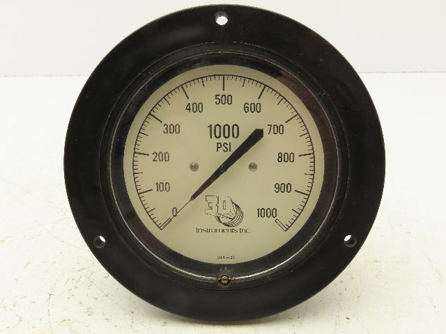 3D  Instruments 25504-29B21 Accu-Drive Pressure Gauge 4-1/2" 0-1000Psi 1/4" NPT