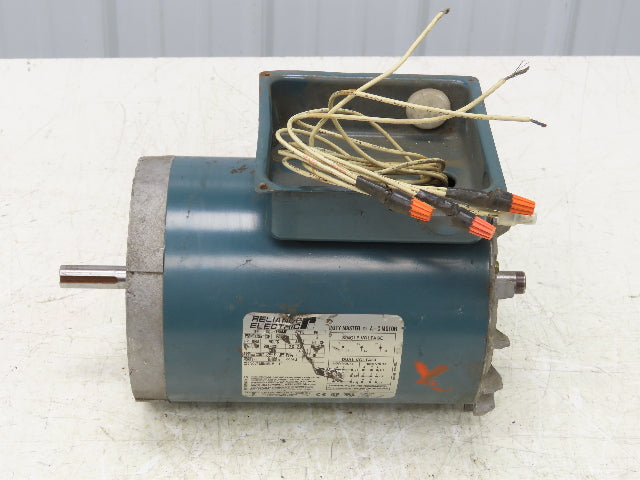 Reliance P56H3128G AC Electric Motor 3/4HP 1140 RPM 208-230V 3PH FC56C