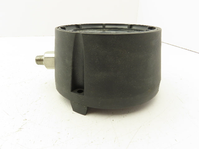 Wika Pressure Gauge Direct Drive 4" Dial 0-300Psi 1/2"NPT Inconel Tube