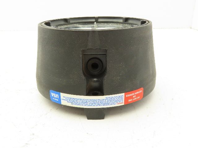 Wika Pressure Gauge Direct Drive 4" Dial 0-300Psi 1/2"NPT Inconel Tube