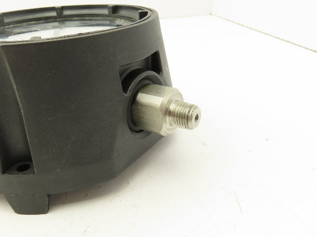 Wika Pressure Gauge Direct Drive 4" Dial 0-300Psi 1/2"NPT Inconel Tube