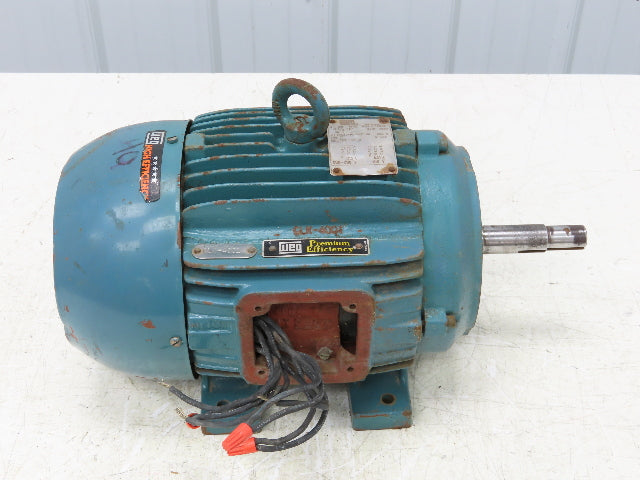 Weg Electrical Motor 7-1/2HP 3480 RPM 3PH 230/460V 184JM
