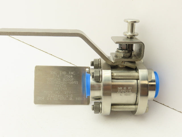 BNL HBV-A2-06-0057 Stainless Steel Ball Valve 1/4 Turn 3/4" 150# Mark 977