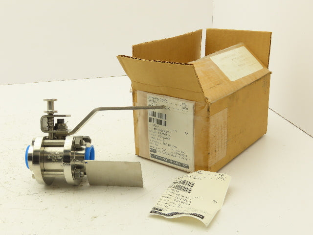 BNL HBV-A2-06-0057 Stainless Steel Ball Valve 1/4 Turn 3/4" 150# Mark 977