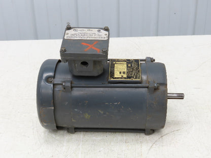 Baldor 35E372Z15 Electric Motor 1/3HP 1725 RPM 3PH 230/460V 56C