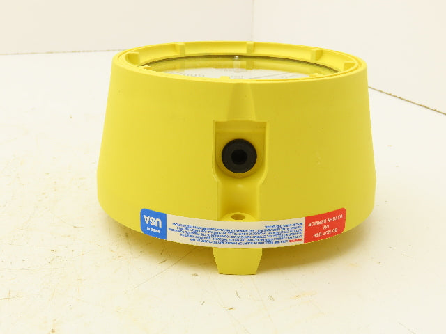 Wika 232.34DD 4.5" Pressure Guage 4-1/2" Dial 500 Psi 1/4" NPT Inconel Tube